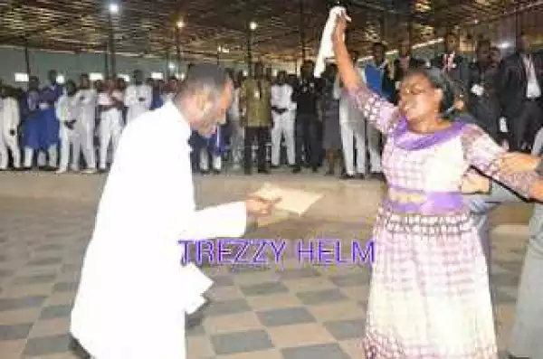 Apostle Suleman Buys A Toyota For His Church Member (Photos)